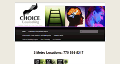 Desktop Screenshot of choicecounselingcenter.com